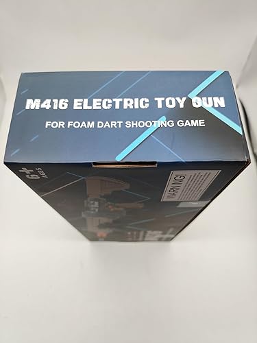 Miniatura 24 de Pistola de juguete realista para pistolas Nerf, dardos, pistola de espuma, con alcance de 120 balas suaves, 3 revistas, ametralladoras eléctricas