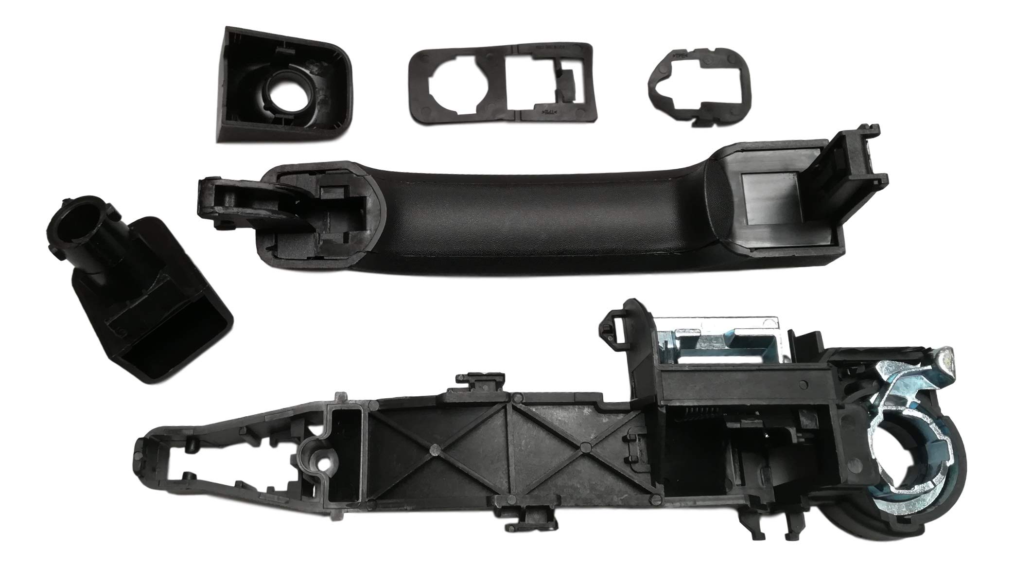 Twowinds - Maneta y Mecanismo 806070377R Compatible con Renault Master 3, Opel Movano, Nissan NV400 (2010-) - Puerta Delantera Izquierda (Lado Conductor), Puerta Corredera Derecha (Lado Pasajero)