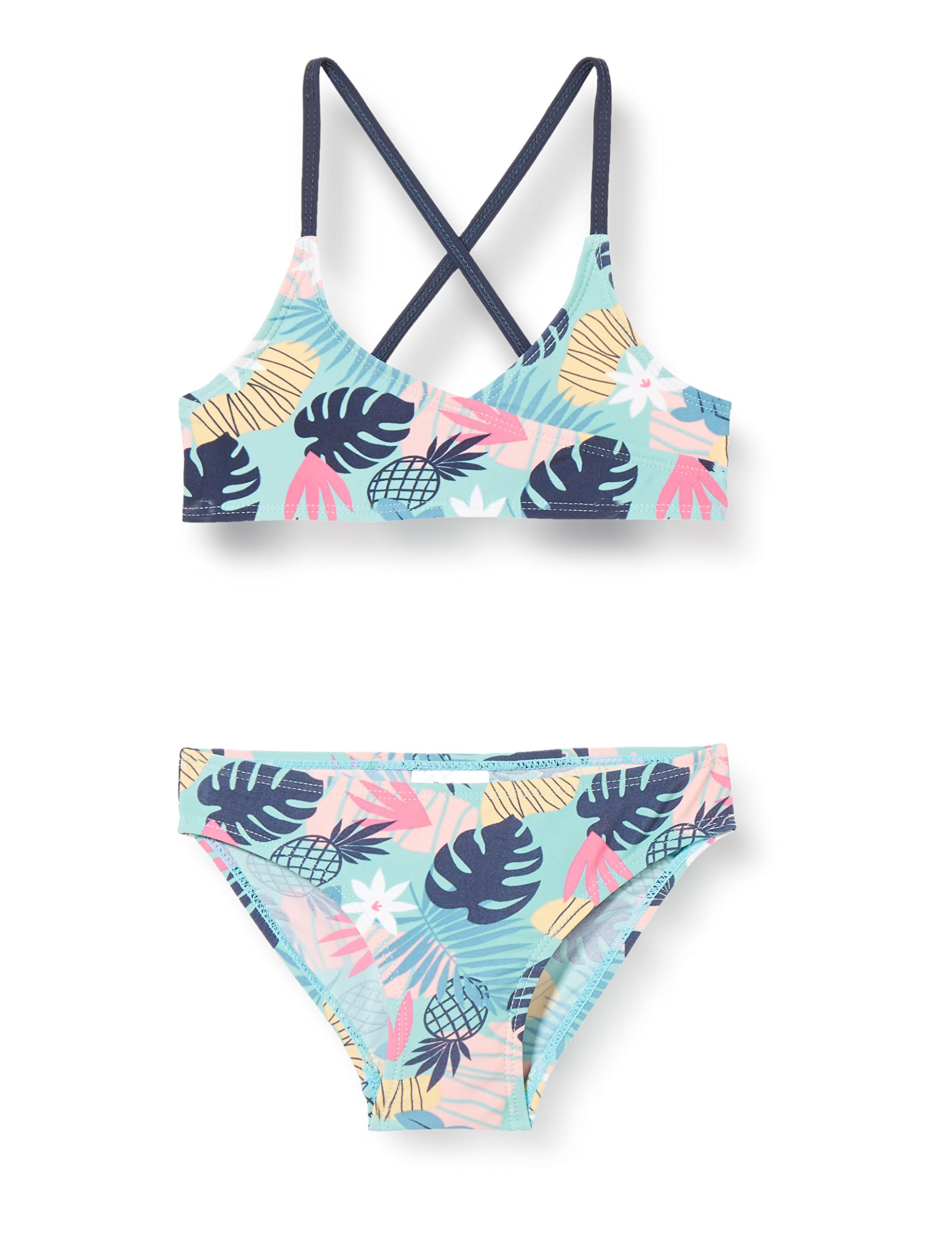 Playshoes Bikini Bikini Dziewczynki,Kwiaty benzyny,146-152