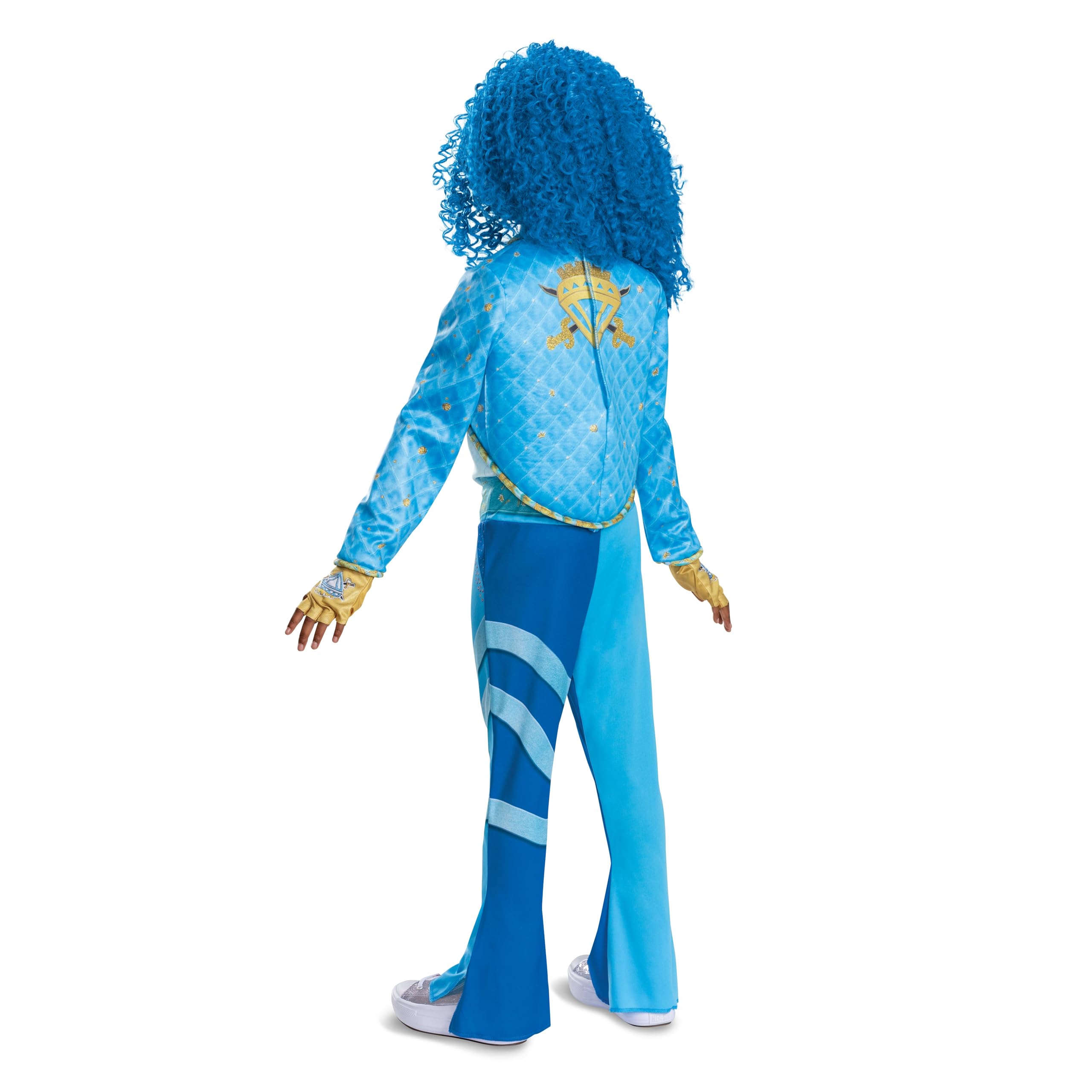 Disfraz de Chloe Deluxe de Descendants, disfraz oficial de Disney Descendants The Rise of Red, peluca no incluida