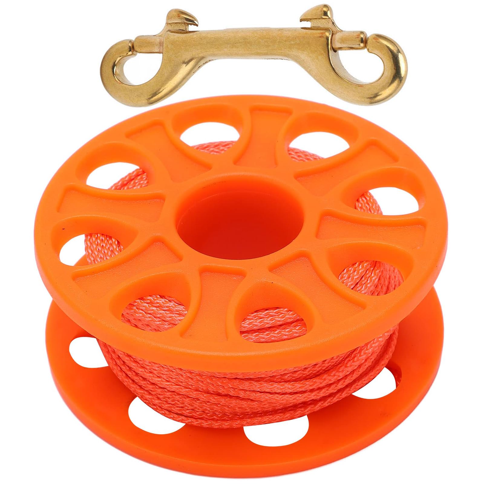 Diving Spool with Snapping Clip, Reel for Underwater Exploration & Wreck Guides Diving Spool