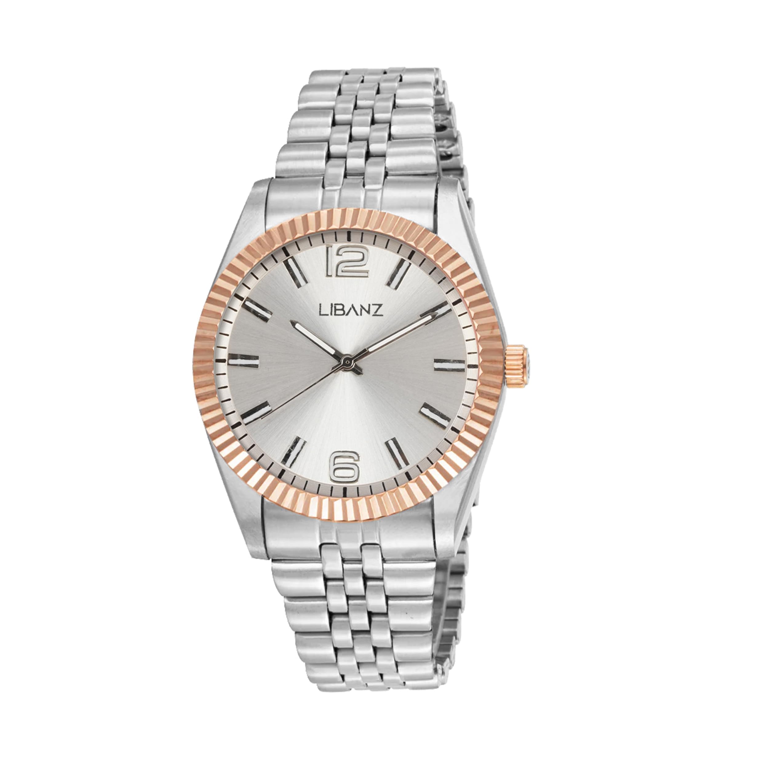 LIBANZ L-3000 “Just Time” Classical Rose Silver Dial Official and Casual Men’s Analog Wrist Watch | Stainless Steel Mens Watch | Trending and Fashionable Men’s Watch | Jubilee Style Silver Stainless Steel Strap (B0CC2L3JSB) Amazon Price History, Amazon Price Tracker