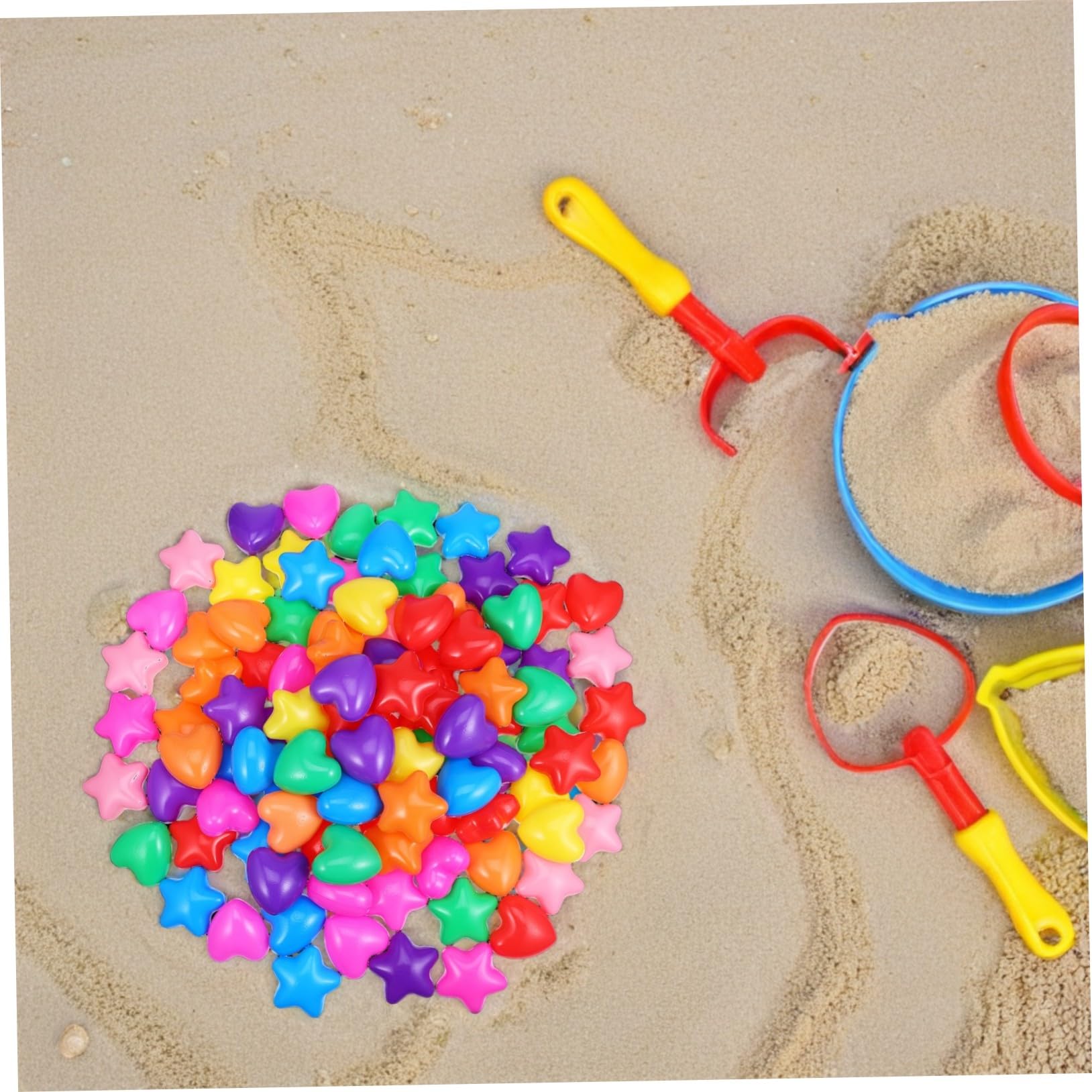 Palline a Stella per Piscina 100 Pezzi in Plastica per Bambini