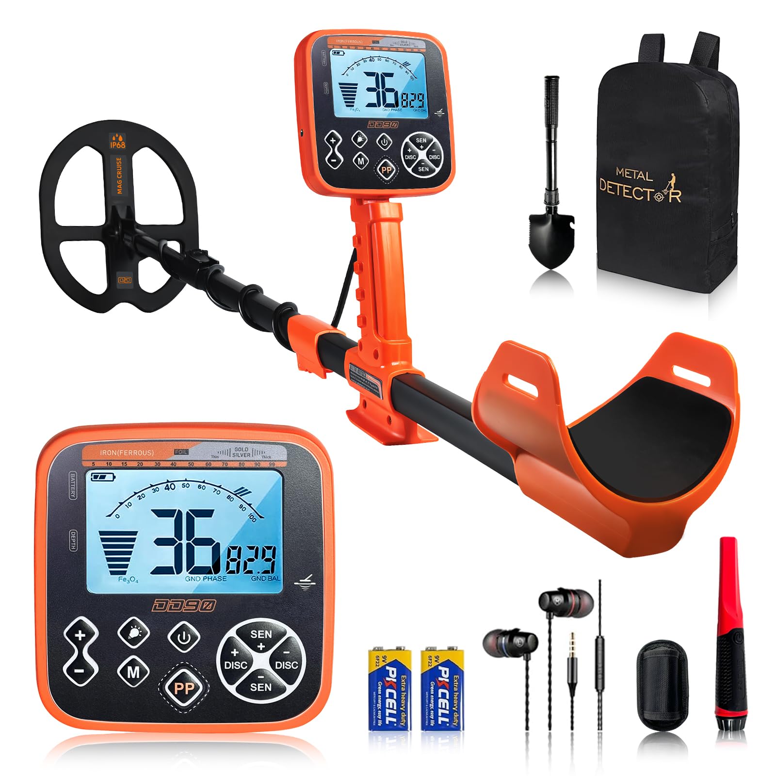Photo 1 of MAG CRUISE DD90 Metal Detector Set