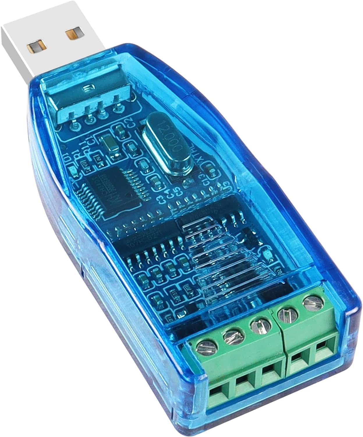 Electro Wolf USB to RS-485 Converter Adapter with CH 340 Chipset Supports All Windows Version-image-2