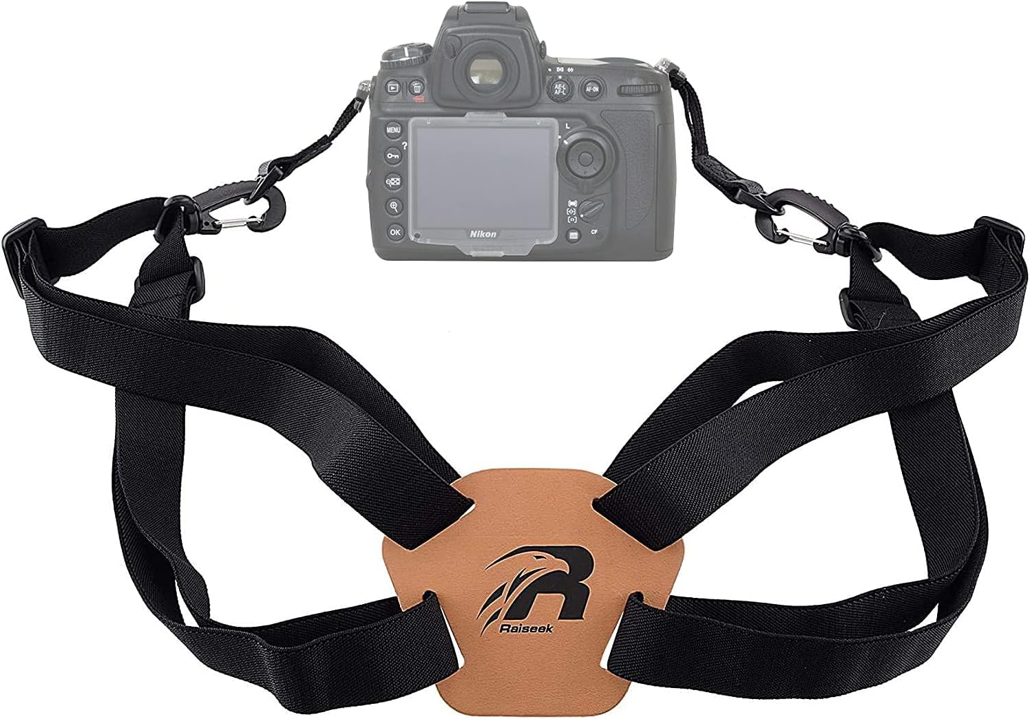 BOOSTEADY Optics Binocular Harness Strap Adjustable Stretchy, 2 Loop