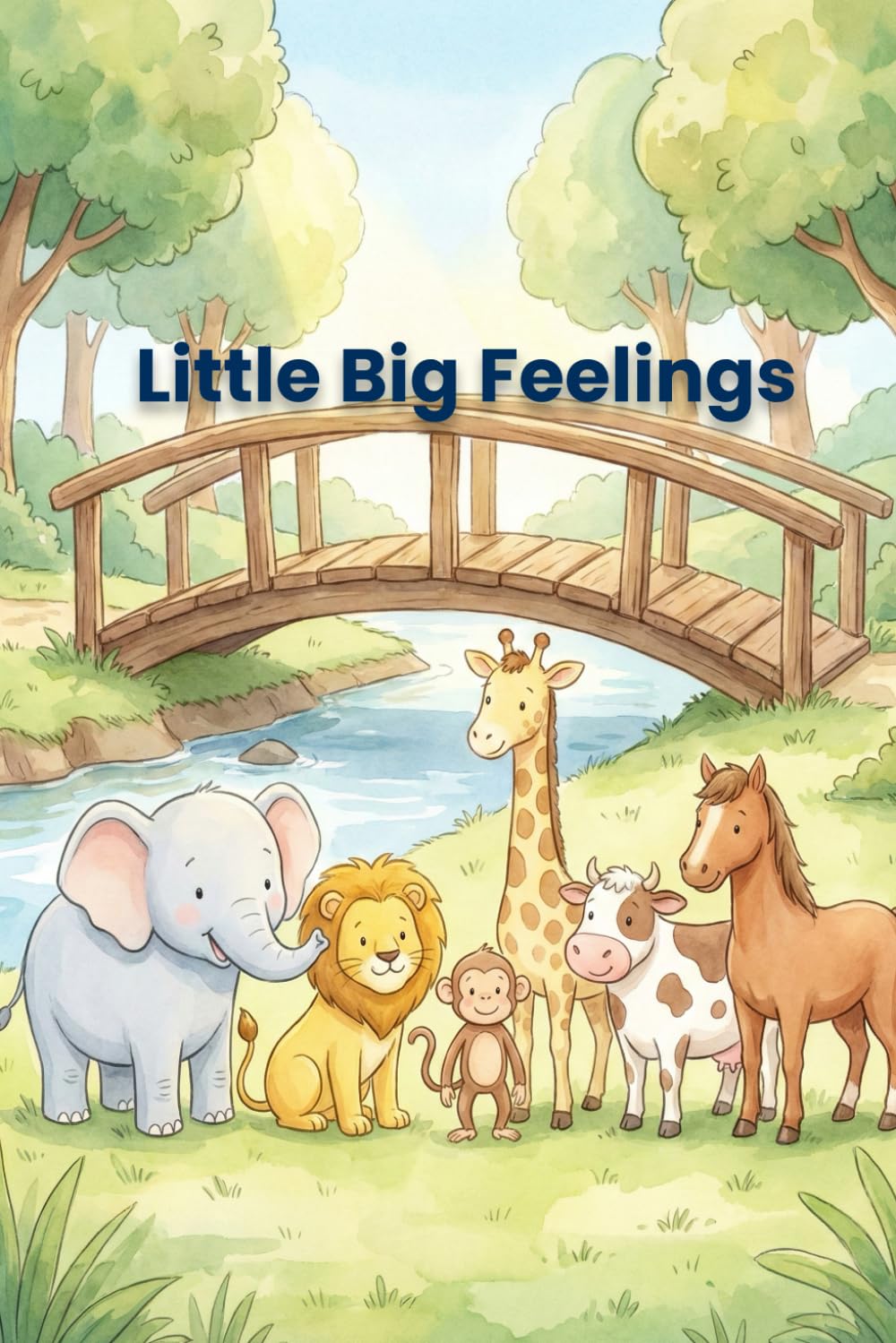 Little Big Feelings: A Bedtime Story Book for Kids Ages 3–8 – Six Gentle Stories About Emotions, Courage, Patience, and Self-Belief