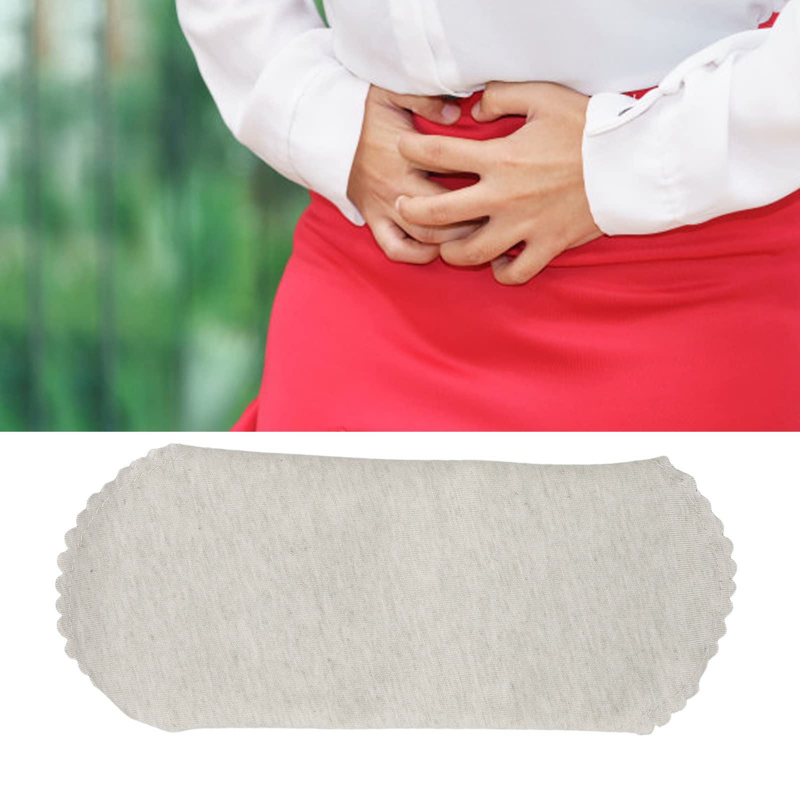 Menstruationseinlagen, 5 Stück, Wiederverwendbare Damenbinden, Reine Baumwolle, Atmungsaktiv, Saugfähig, Auslaufsicher, Hautfreundlich, Weiche Slipeinlagen, Waschbare (S für 3 bis 12 Monate)