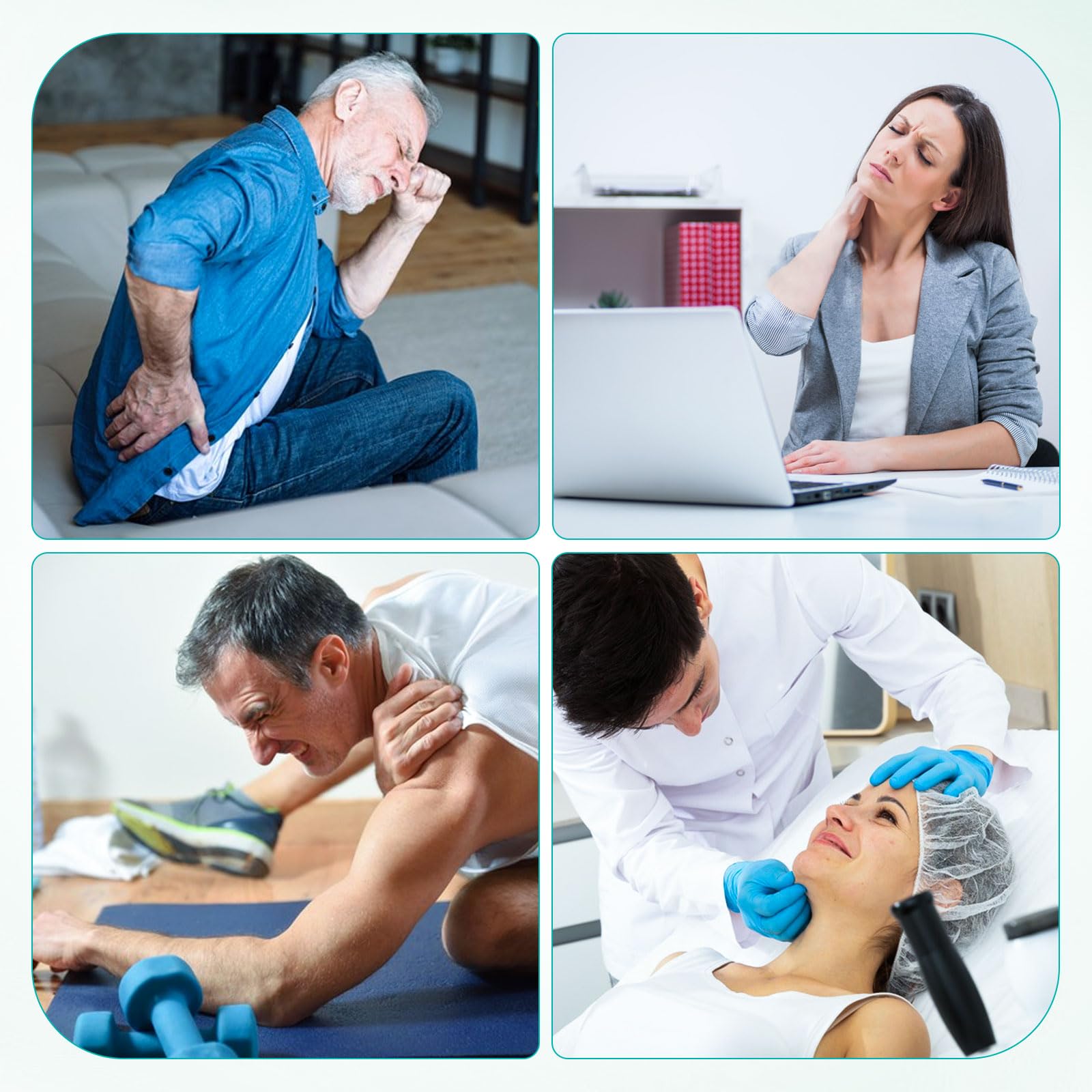 Chiropraktik-Korrekturwerkzeug, 80-280N Manuelle Wirbelsäule Chiropraktik Einstellwerkzeug Manuelles Wirbelsäulenmassagegerät Chiropraktik Einstellpistole für Nacken Rückenschmerzen Linderung