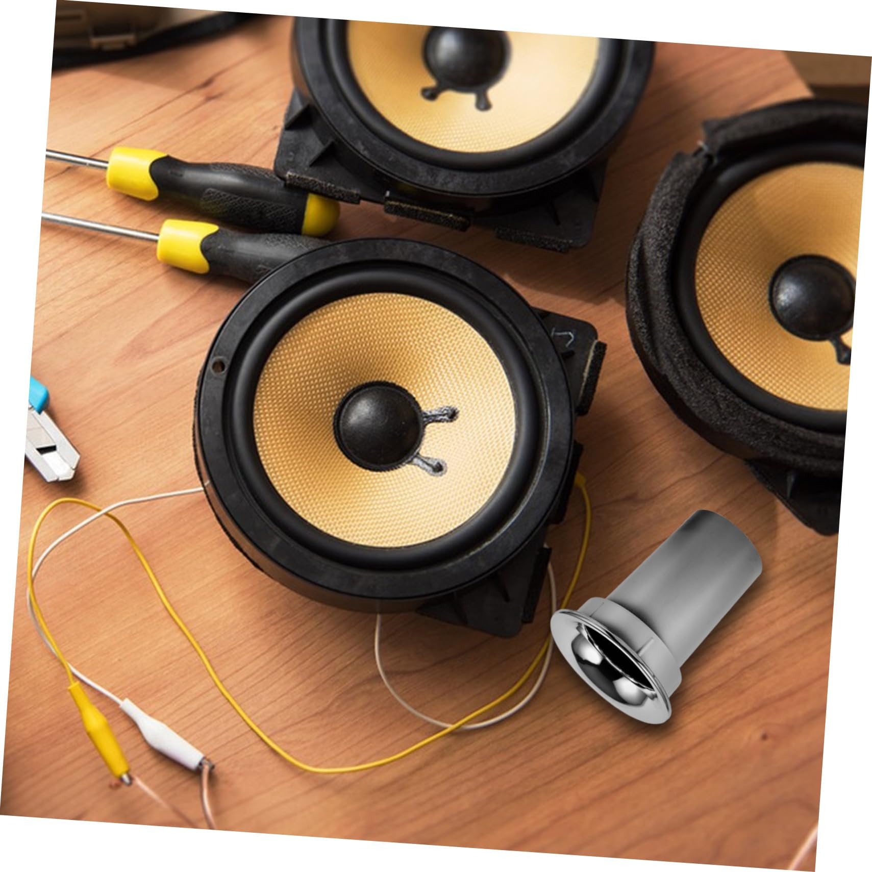 Gadpiparty Enhance Bass in Your Speaker System 4pcs Speaker Box Port Tubes Unique Exhaust Vent