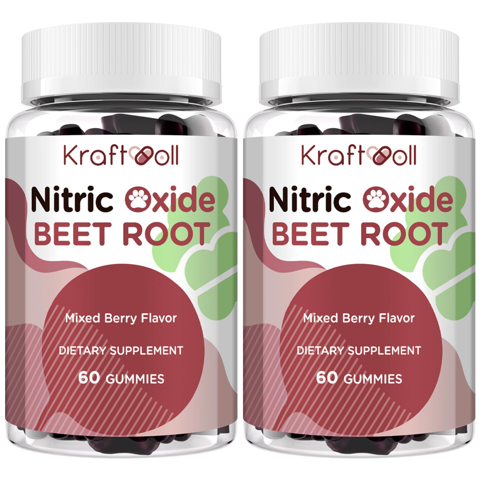 Kraftvoll Nitric Oxide Beet Root Gummies