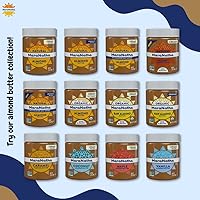 Vista 6 de MaraNatha Mantequilla cremosa de almendras de vainilla tostada, sin revuelta, tarro de 12 onzas