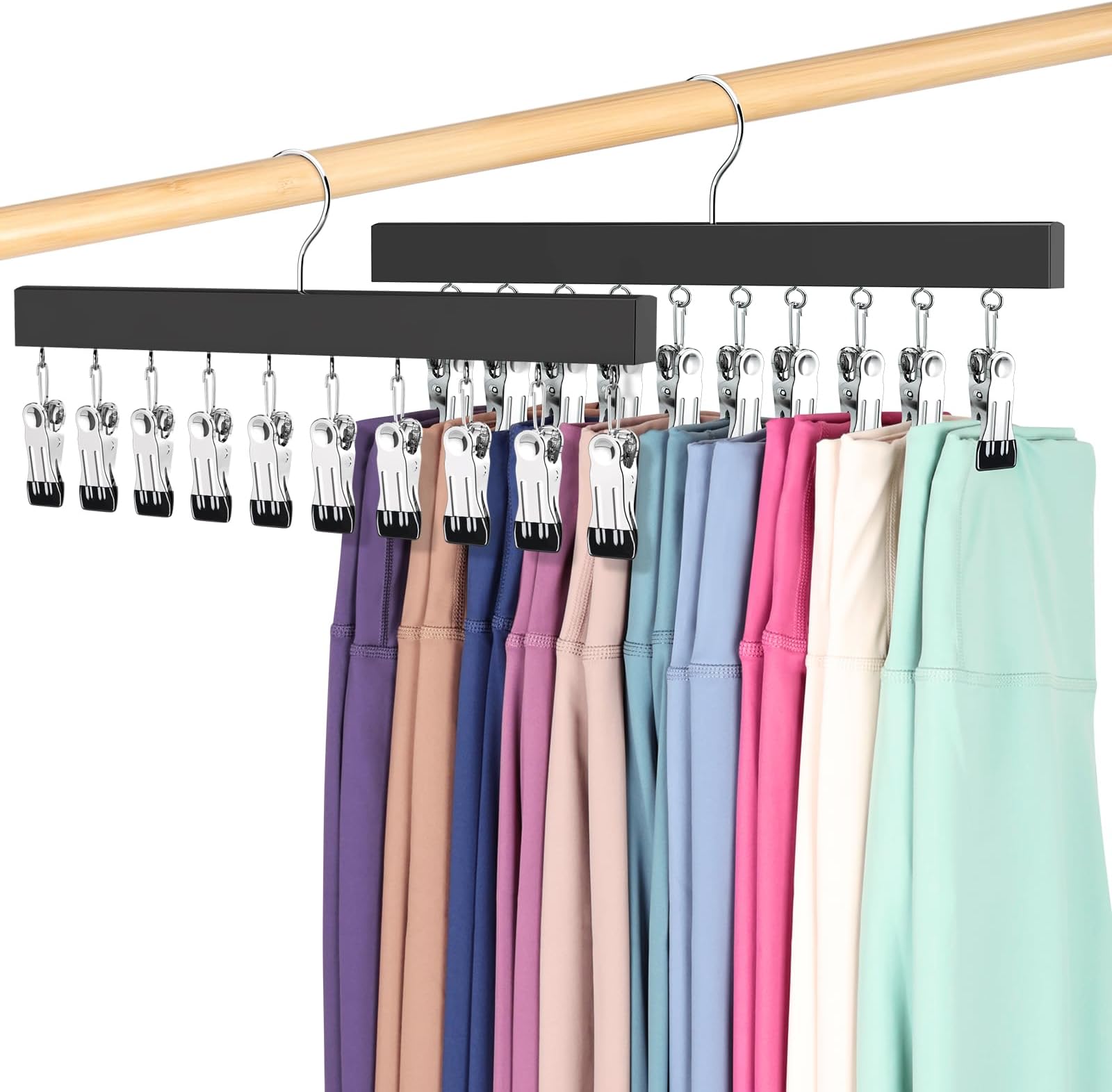 Legging Organizer for ClosetPants Hangers Space Saving