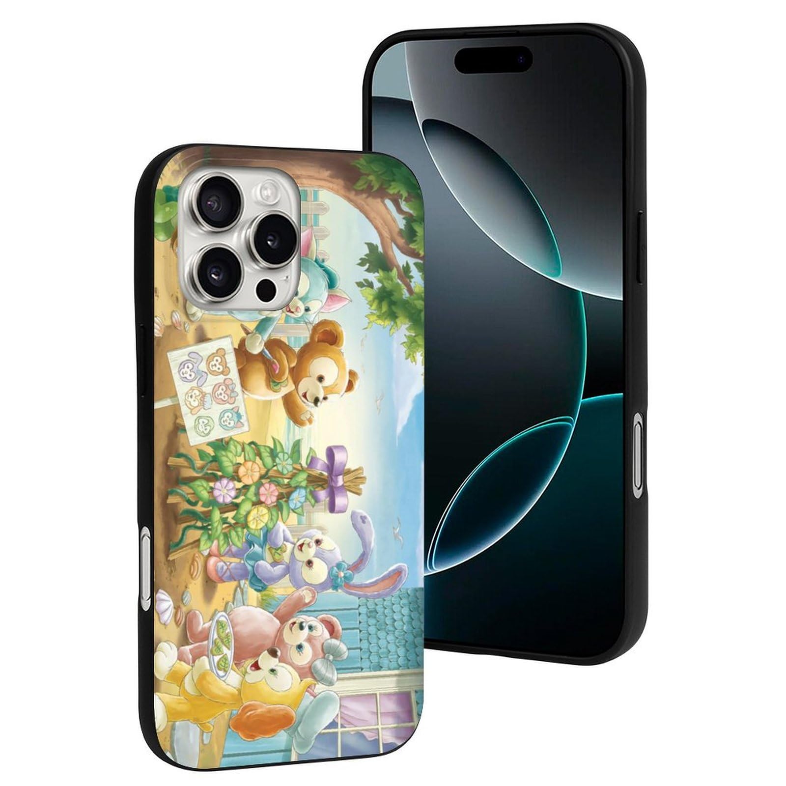 Amazon.co.jp: iPhone 16 Pro Max ケース ダッフィーフレンズ