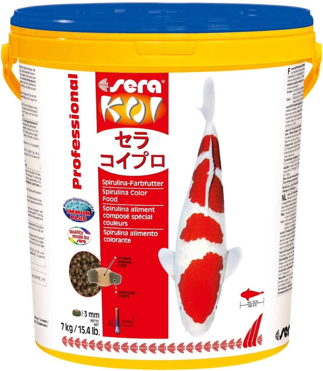 Sera Koi Professional Spirulina Color Pet Food, 15.4 Pound