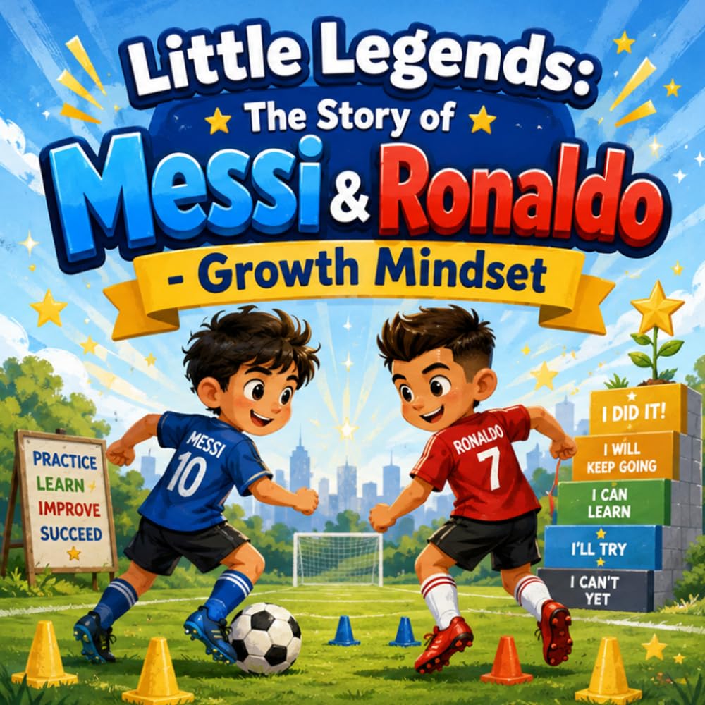 Little Legends: The Story of Messi & Ronaldo - Growth Mindset
