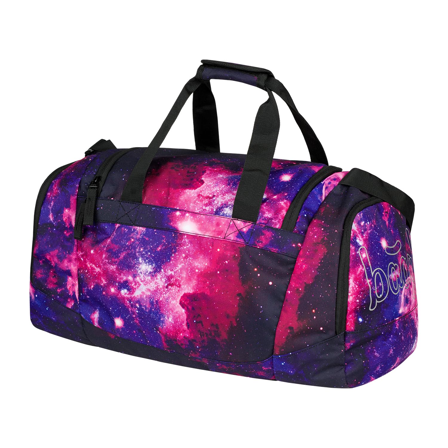 Baagl Borsa Sportiva Per Bambini, Ragazze, Ragazzi, Adolescenti, Elegante Borsa Da Viaggio Con Scomparto Per Scarpe, Borsa Per Sport, Calcio, Balletto, Scuola E Tempo Libero, Borsa Da Nuoto, 25 L-image