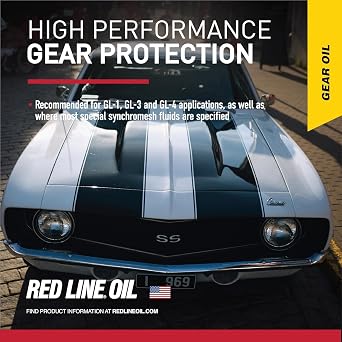 Red Line 50305 MT-90 75W-90 GL-4 Manual Transmission and Transaxle Lubricant (MTL) - 1 Gallon