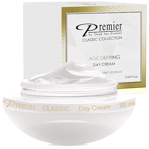 Premier Dead Sea Day Cream, protege del medio ambiente, SPF natural, reduce las arrugas, absorción rápida, no pegajosa antiarrugas antiarrugas