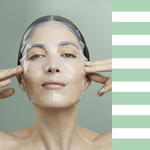 Miniatura 6 de Bioeffect Imprinting Hydrogel Facial Skin Care Mask con ácido hialurónico, profundamente hidratante, relleno de la piel y absorción rápida, una