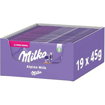 Milka The Little Alpine Milk Small Delight 45 g Pack of 19