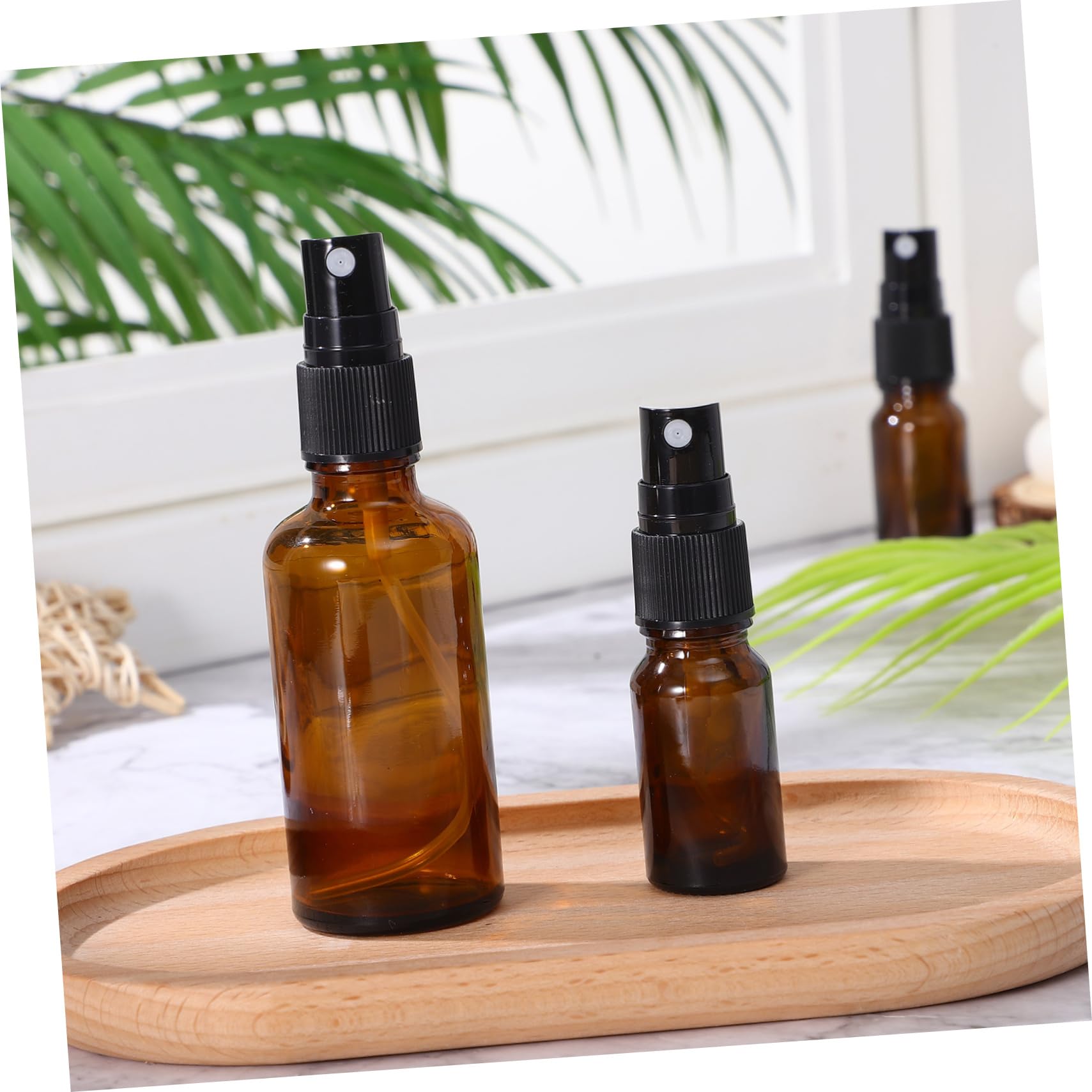 BESTYASH 10pezzi Spray in Vetro Vuoti Riutilizzabili e Portatili Piccoli Spray Per Essenziali e Cosmetici Viaggio