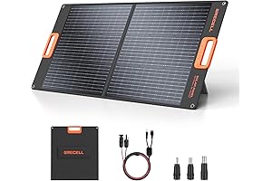 Eco-Worthy Solar Saga 100W Solar Panel: Sustainable Energy for Outdoor Adventures