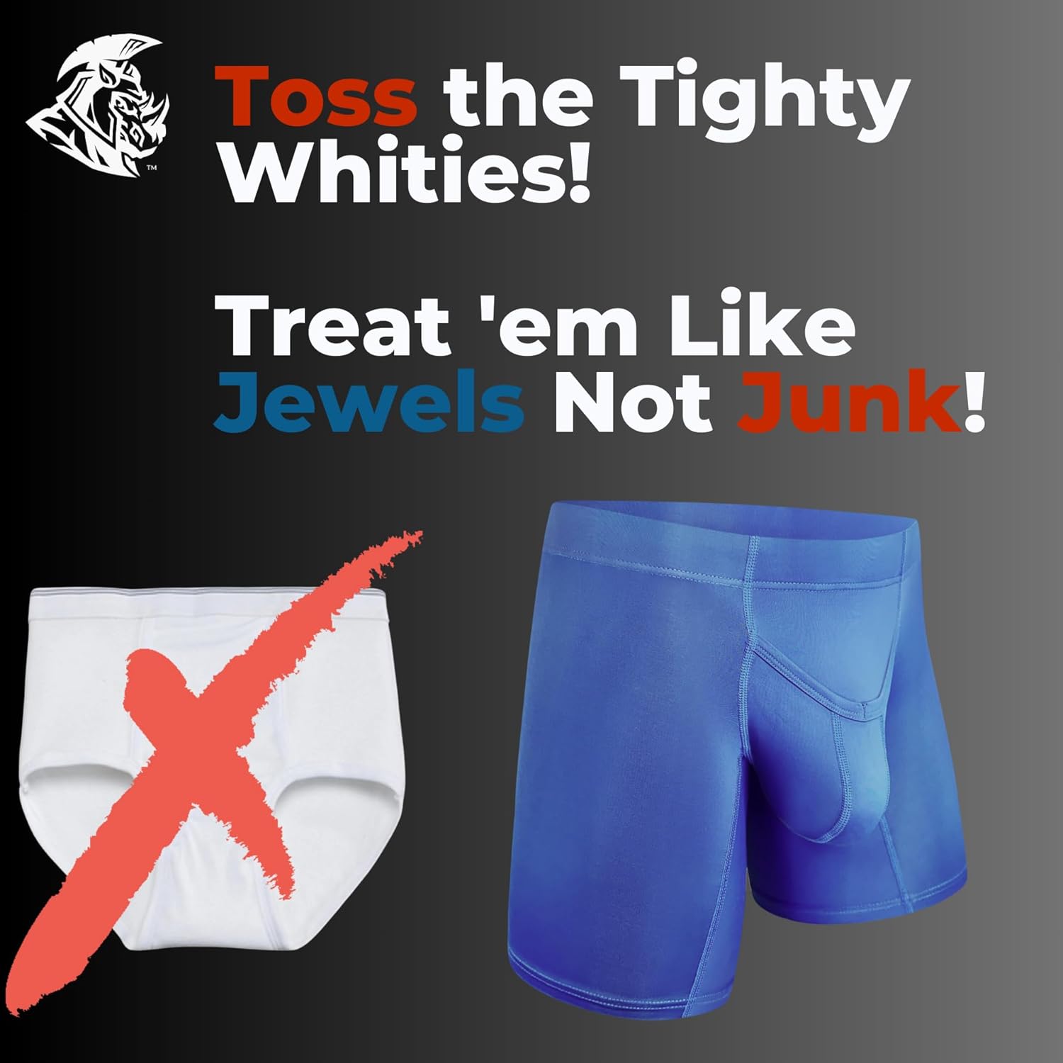 Real Men Athletic Underwear with ABCD Pouch - 1, 3 or 4 Pack with 6, 7 and 9 inch Inseam Nylon Boxer Briefs - XS to 5XL - Image 3