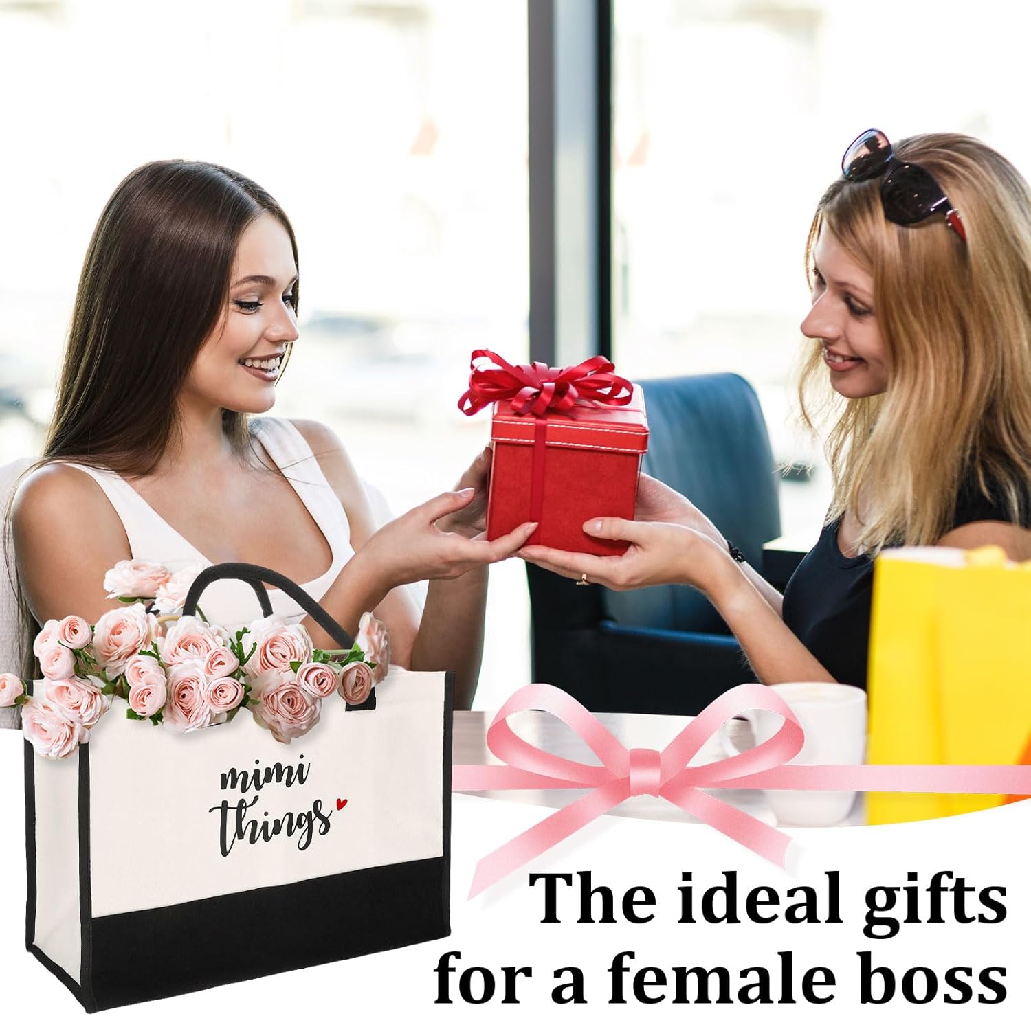 Mimi Gifts, Gifts for Mimi, Practical Tote Bag for Grandma Nana, Functional Shopping Bag for Women, Birthday Mothers Day Present for New Grandmother, Travel Tote for Grandma - Image 6