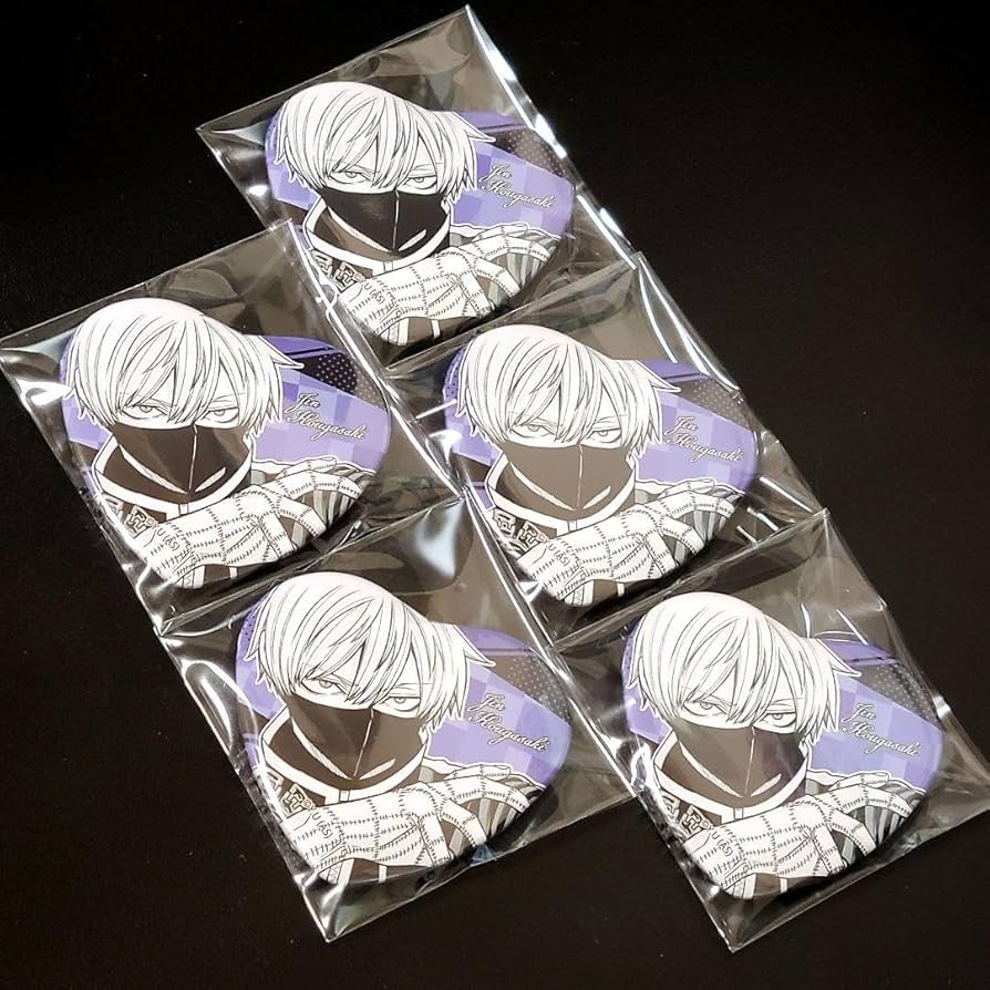 桃源暗鬼 皇后崎迅 ハート缶バッチ