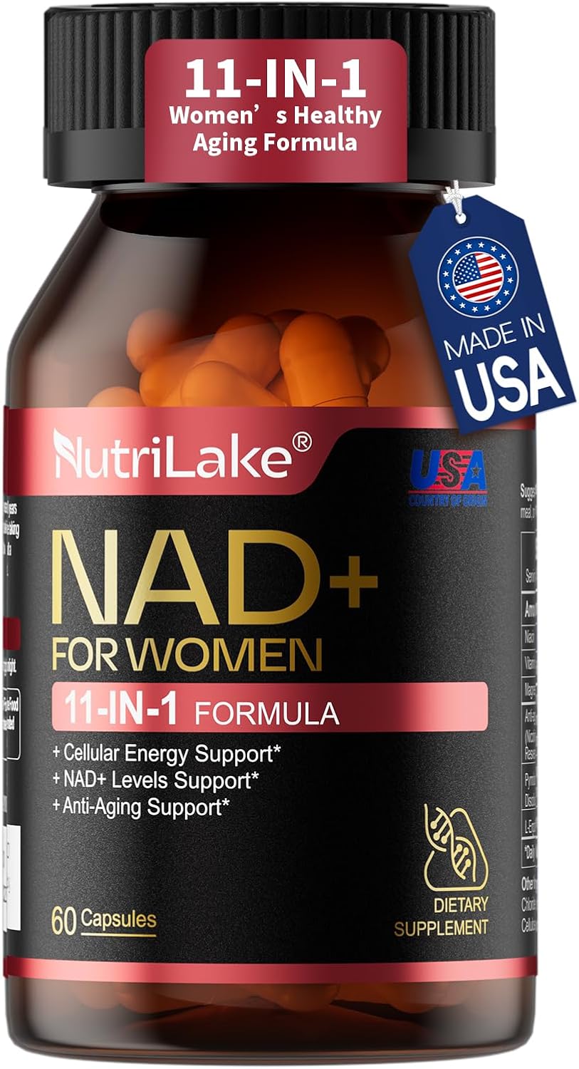 NAD Supplements for Women, NMN Alternative, 30-Day Supply