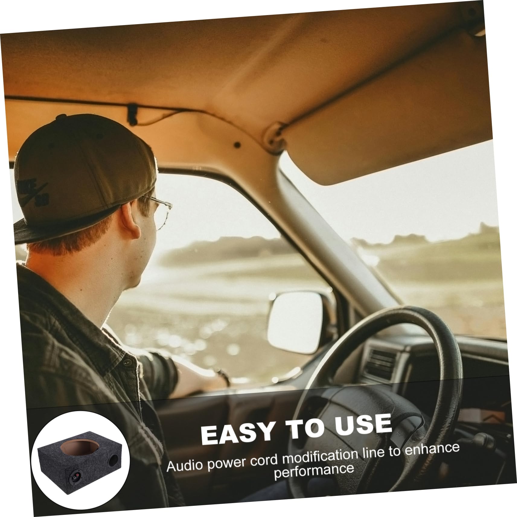iplusmile Subwoofer Per Auto Box Sottile Per Veicoli Cassa Compatta Per Subwoofer Auto