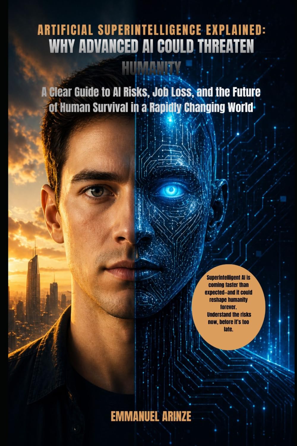 ARTIFICIAL SUPERINTELLIGENCE EXPLAINED: WHY ADVANCED AI COULD THREATEN HUMANITY: A Clear Guide to AI Risks, Job Loss, and the Future of Human Survival in a Rapidly Changing World
