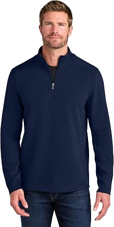 OGIO Unisex Transcend Quarter Zip | 1/4 Zip Pullover for Men & Women, Stretchy Double Knit Jacket for Work & Casual Wear