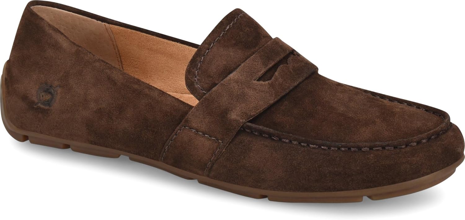 BORN Women's Melinda Loafer, Dark Brown, Size 9.5 M US