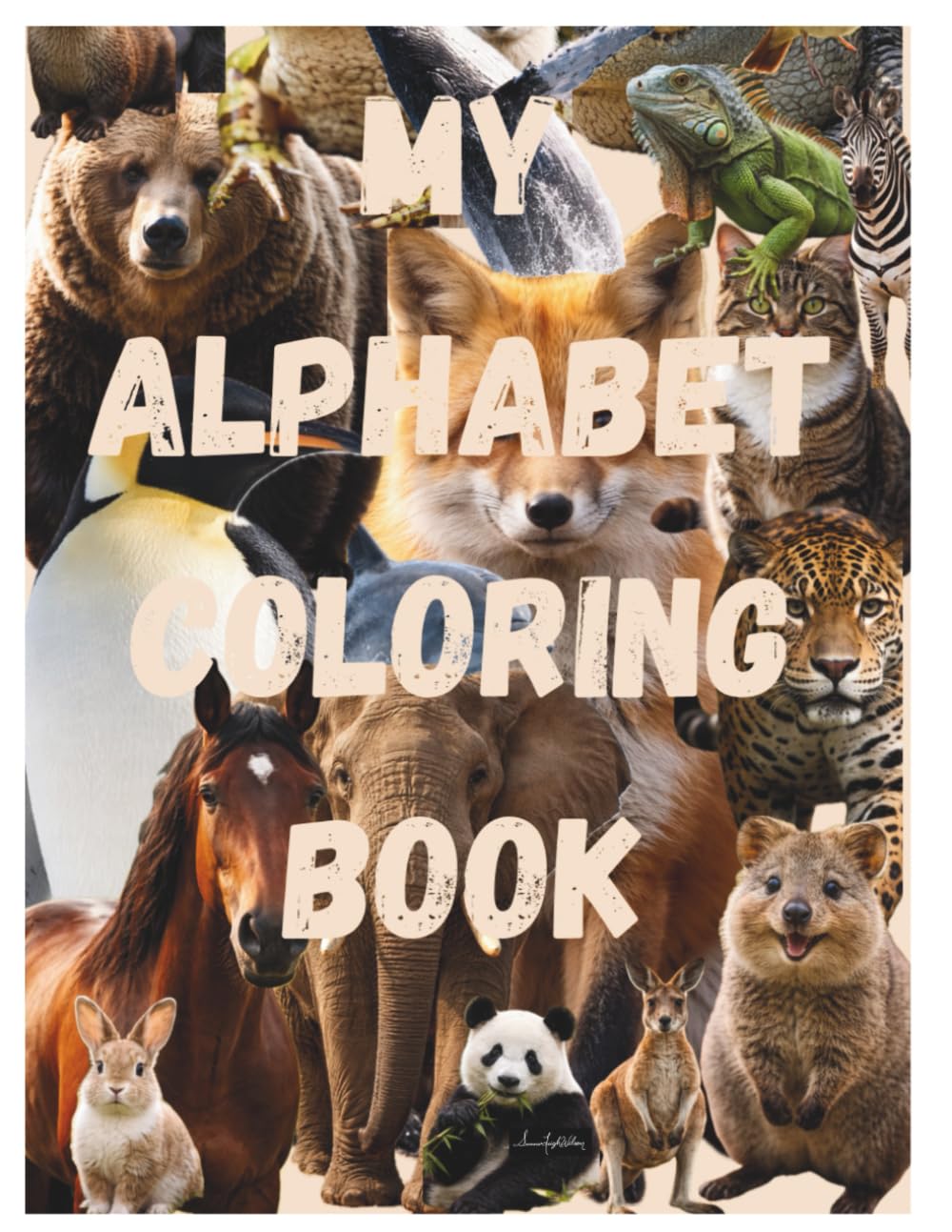 My Alphabet Coloring Book: Animal Coloring Book