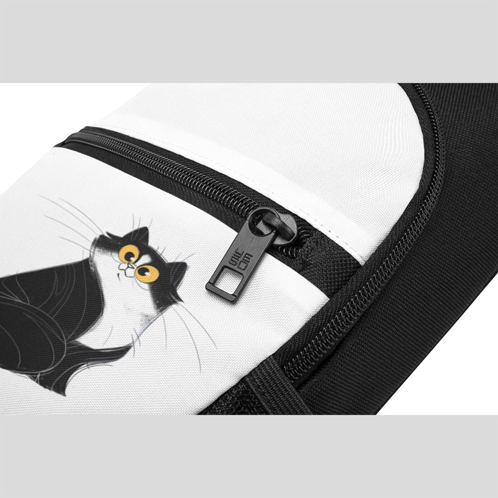 Amazon.co.jp: ボディバッグ 黒猫 ねこ 猫柄 ショルダーバッグ