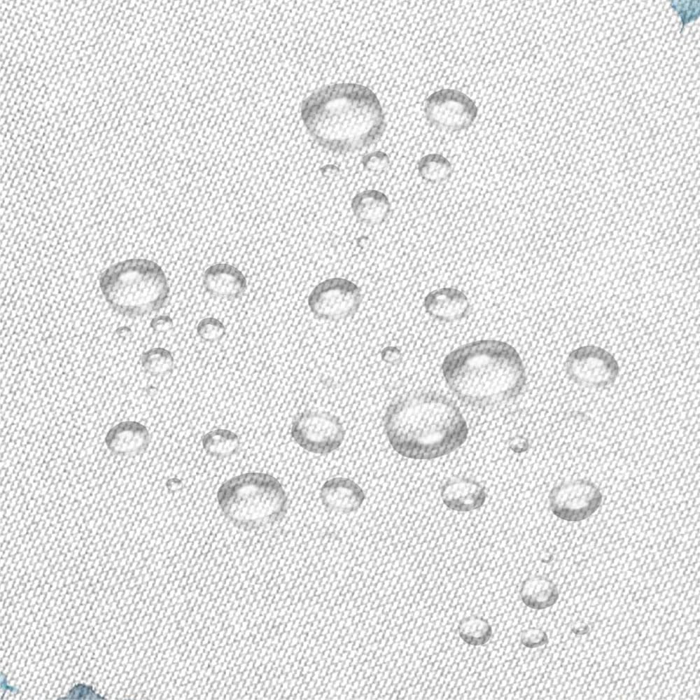 Fall Pumpkin Floral Shower Curtain Blue Teal Pumpkins Maple Leaves Watercolor Autumn Plant Farmhouse Thanksgiving Harvest Bath Curtain Fabric Bathroom Accessories Decor with Hooks 70W x90L