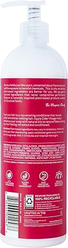 Miniatura 2 de Renpure Belleza a base de plantas, acondicionador de vinagre de sidra de manzana, 16 onzas