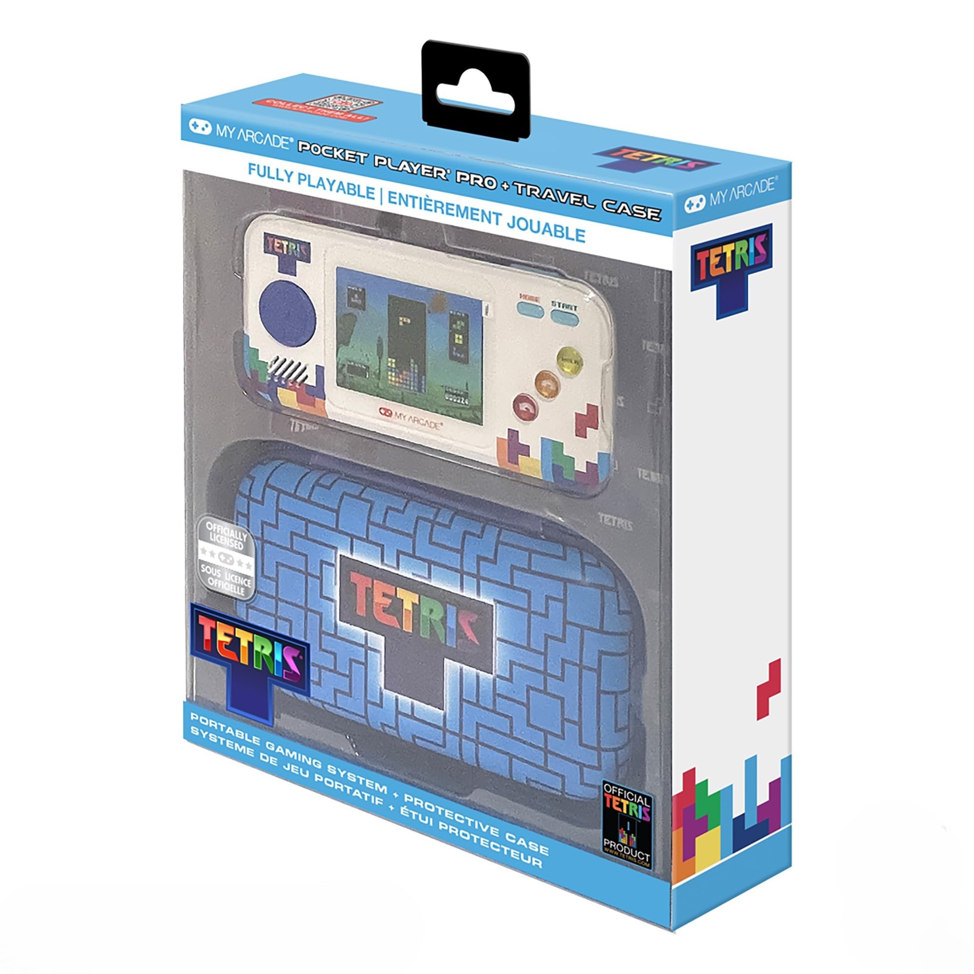 My Arcade DGUNL-7147 Tetris Pocket Player Pro - Sistema de Juego portátil con Estuche de Transporte