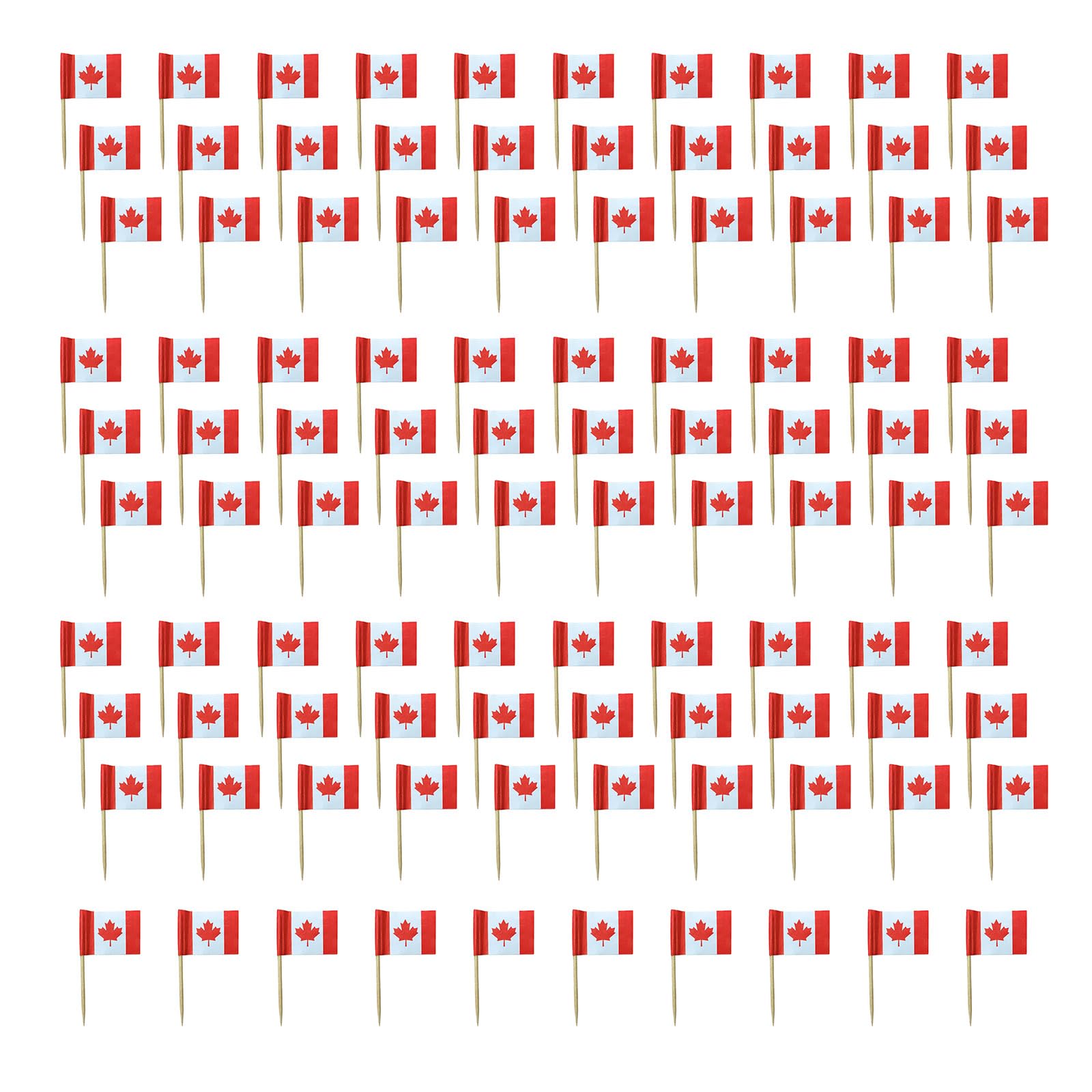 ZEPFJHE 100Pcs Colorful International Flag Paper Wood Toothpick Cupcake Picks Cake Top Decoration for Football Theme Event Flag Picks
