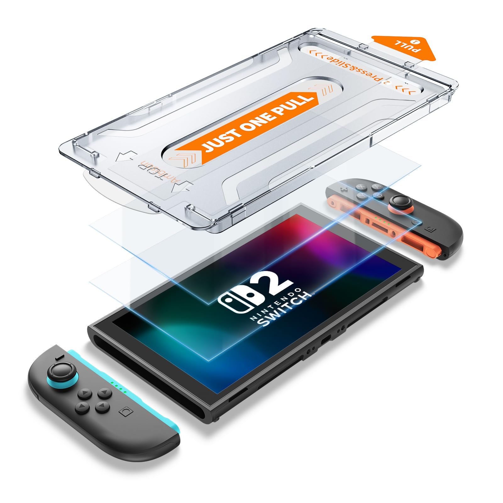 Amazon.com: Ambison 2 Pack Screen Protector Designed for Nintendo