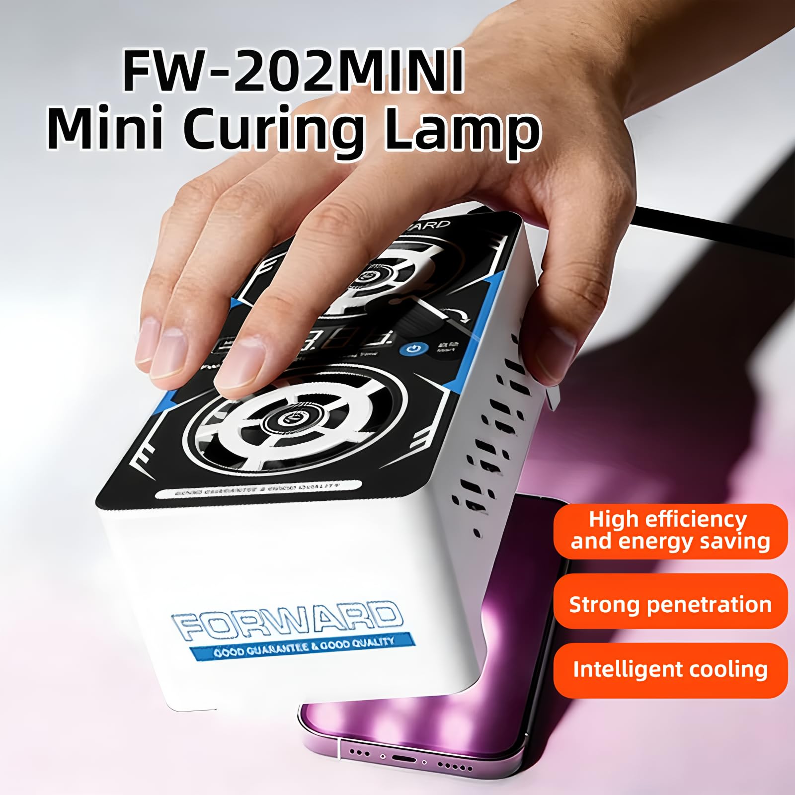 Forward FW-202MINI MINI Lampe à polymériser universelle 48 W 110-220 V