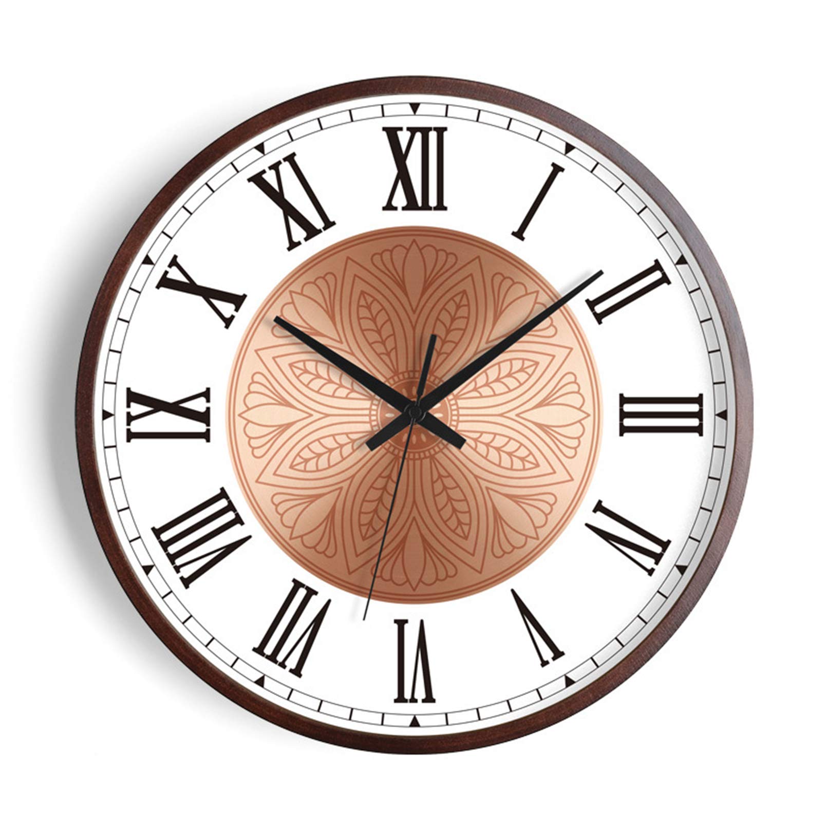 Horloge murale simple et moderne de 16 pouces pour décoration murale chic