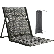 Folding Lounge Chair | Foldable Portable Boho Style,Beach Chair Mat,for Camping Travel Garden Lawn Backyard Balcony Courtyard Patio Pool