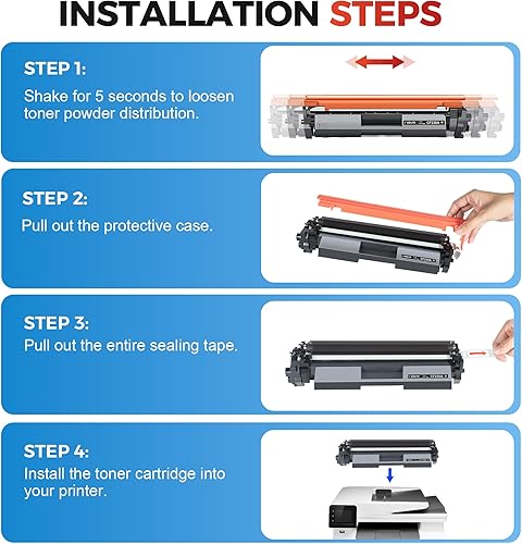 Miniatura 6 de Cartucho de tóner negro 30A CF230A - Reemplazo para HP 30A CF230A 30X CF230X compatible con impresora Pro MFP M227fdw M203dw M227fdn M203dn M227sdn