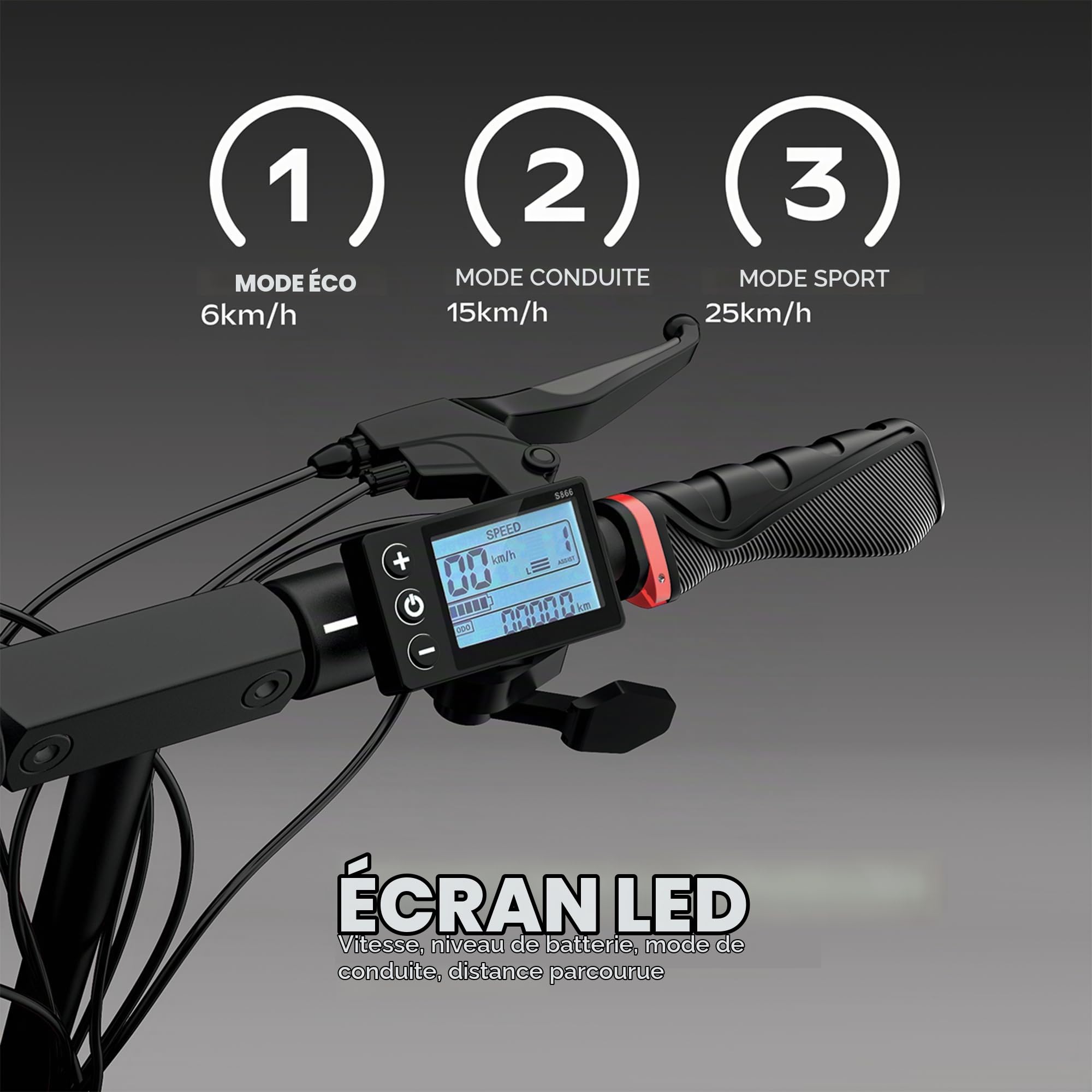 Trottinette Électrique Adulte UrbanGlide ECROSS Duo Autonomie Jusqu'a 60 km - Pneu Cross 10" Tubeless - Batterie 54V - Poids 26Kg