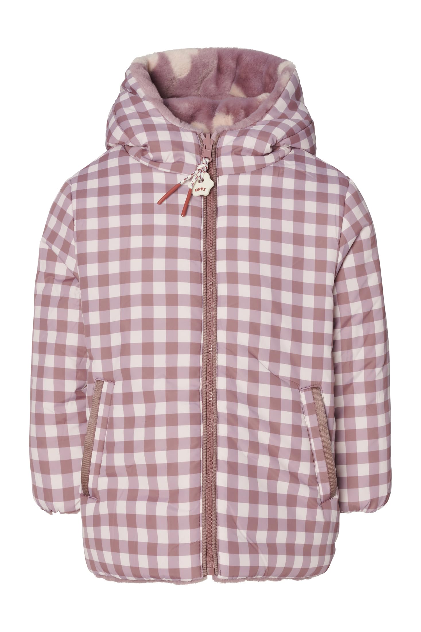Noppies Kurtka Dziewczynki Girls Jacket Norden Reversible Allover Print