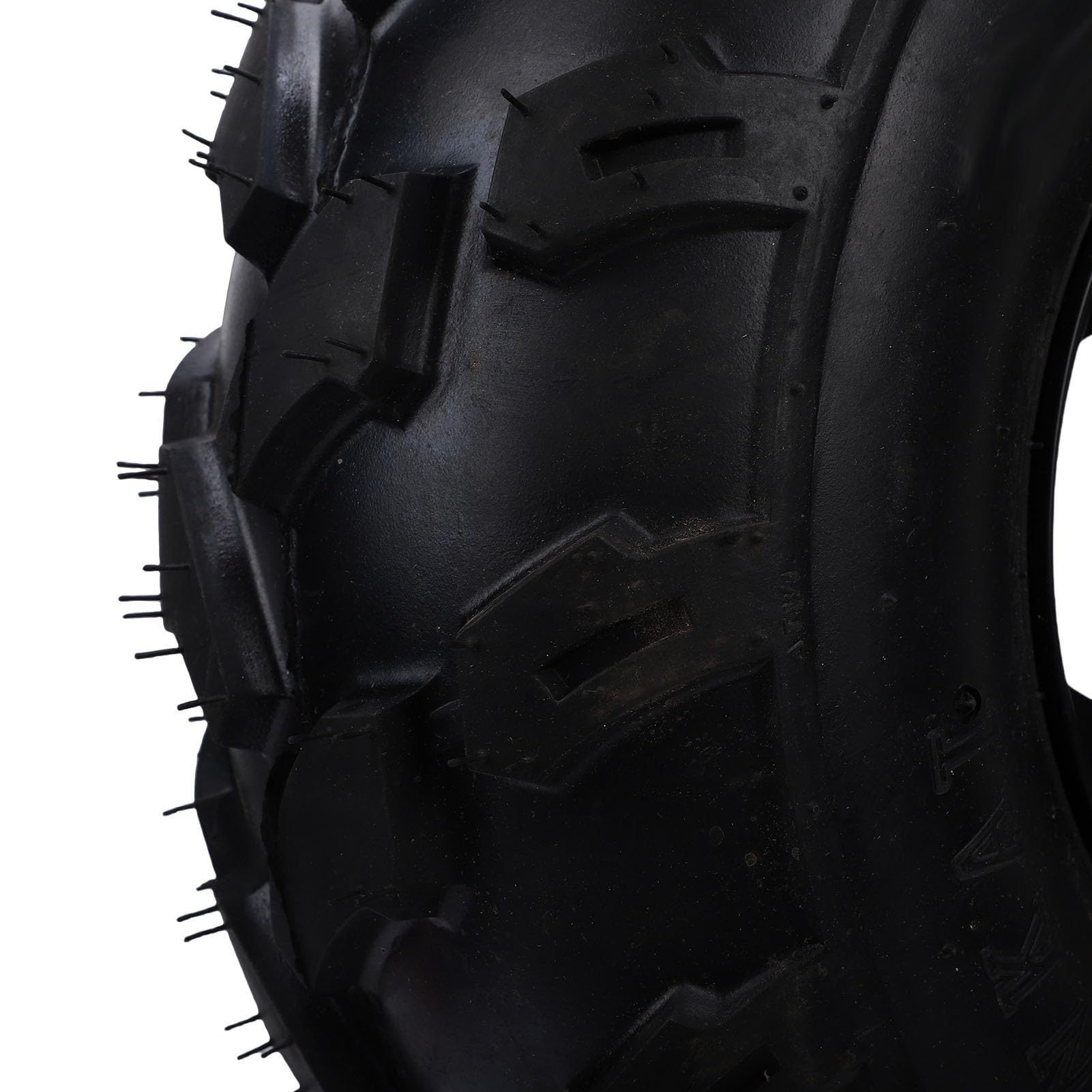 Acouto 19x7 8 Felgen-Reifenbaugruppe, Schlauchlose 6-lagige ATV UTV Go-Kart-Reifen mit 4-Schrauben-Befestigung, für 125 Ml 250 Ml ATV UTV Quad Go Kart