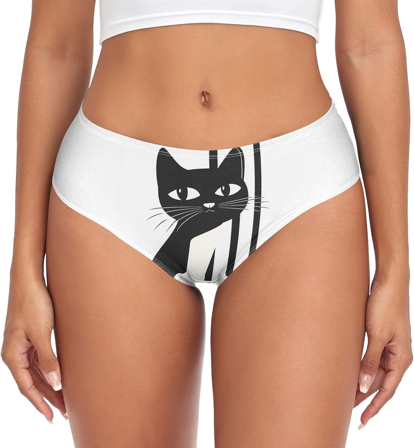 Soft Underwear Women Briefs Cartoon Frog Animal Funny Bee Breathable Ladies Hipster Panties XS-XXL